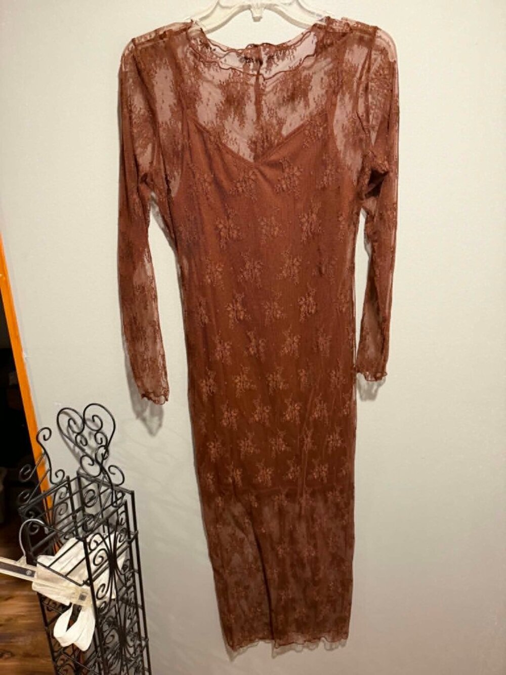 NWT No Comment Lace Dress Large